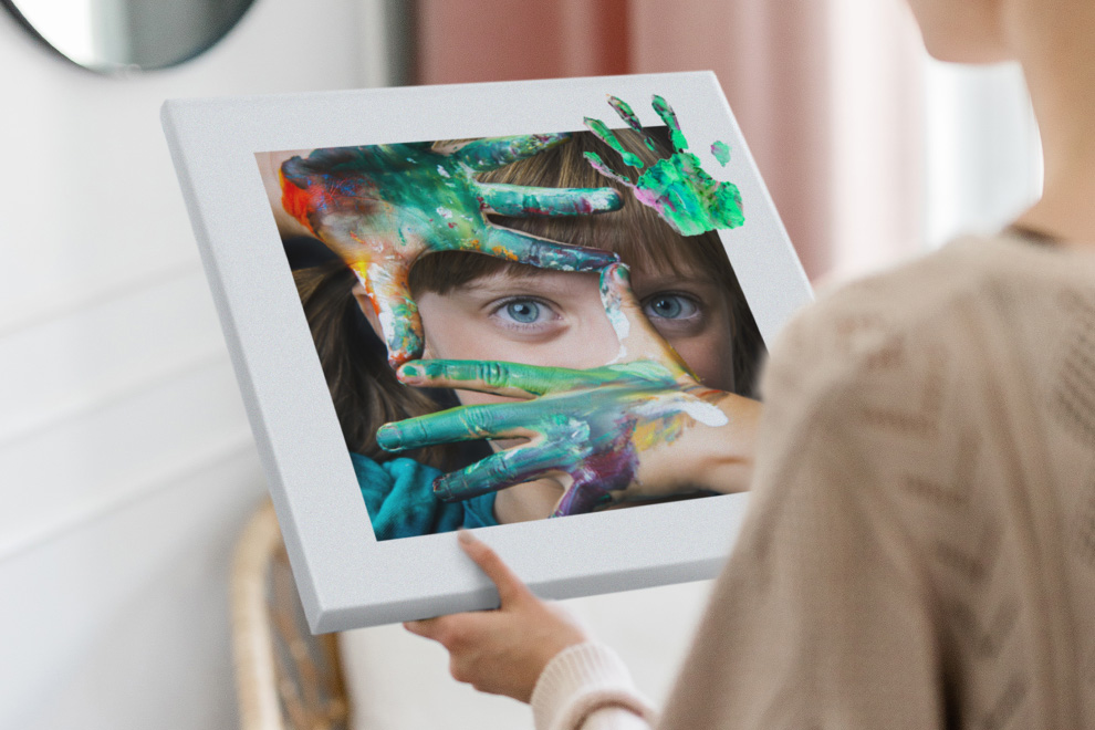 Äitienpäivälahjaksi canvas-taulu Äitienpäivälahjaksi canvas-taulu