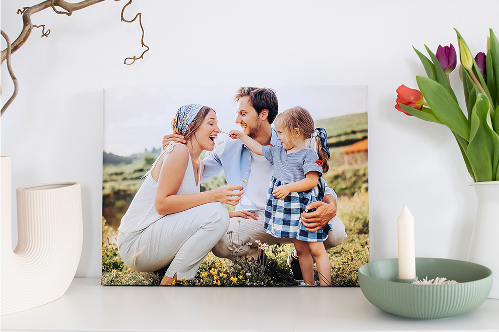 Lahjaidea: Lasten kuva canvas-taulussa Lahjaidea: Lasten kuva canvas-taulussa