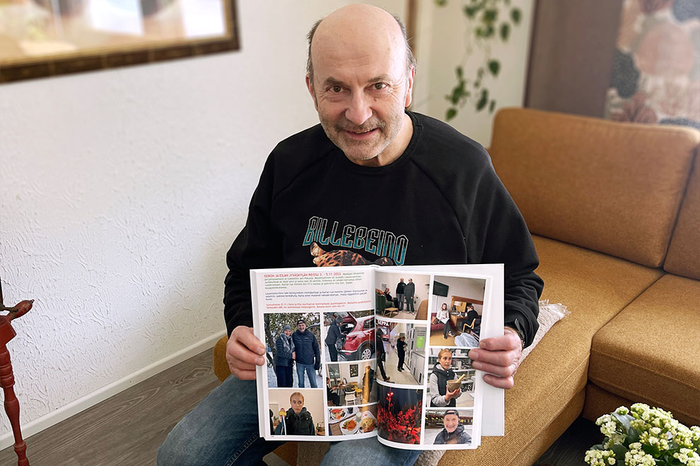 Eero Könönen on tehnyt jo lähes 60 kuvakirjaa Eero Könönen on tehnyt jo lähes 60 kuvakirjaa