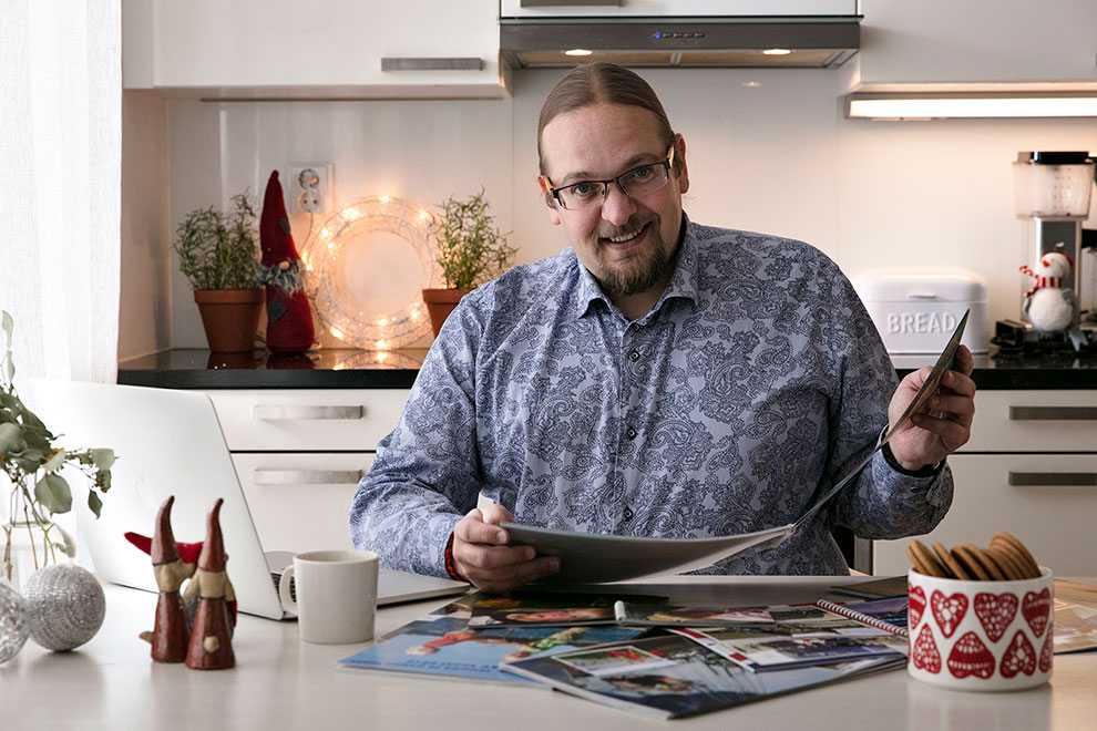 Jan Stenberg tilaa joka joulu joululahjaksi kymmenkunta Ifolorkirjaa Jan Stenberg tilaa joka joulu joululahjaksi kymmenkunta Ifolorkirjaa