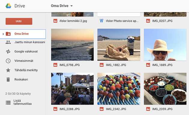 Kuvankaappaus Google Drivesta Google Drive – tallennuspaikka kuville, videoille ja teksteille