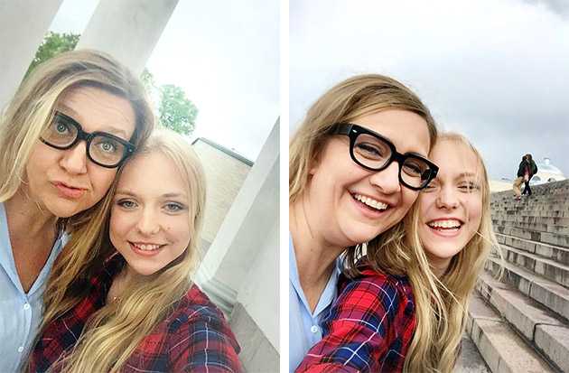 Selfie katselukorkeudelta Selfie katselukorkeudelta