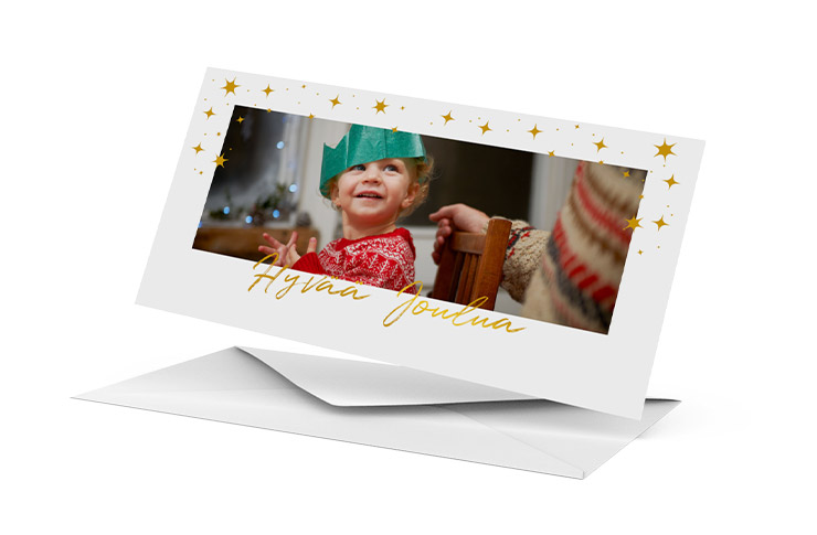 Persoonalliset joulukortit omista kuvistasi | ifolor